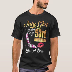Camiseta Indo Ao Meu 53º Aniversário Como Um Chefe Por 53