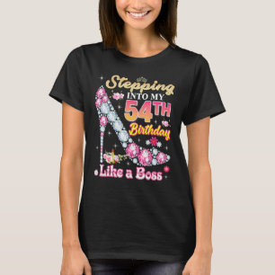 Camiseta Indo Ao Meu 54º Aniversário Como Um Diamante Do Ch