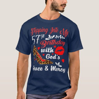 Camiseta Indo Ao Meu 57º Aniversário Com Deuses Grace E