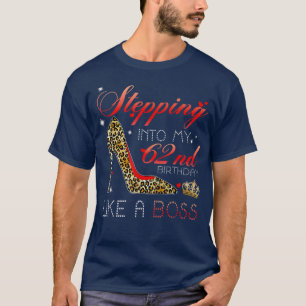 Camiseta Indo Ao Meu 62º Aniversário Como Um Chefe Desde 11