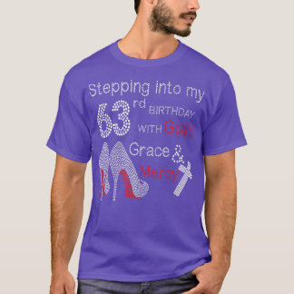 Camiseta Indo Ao Meu 63º Aniversário Com Deuses Grace E