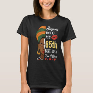 Camiseta Indo Ao Meu 65º Aniversário Como Um Chefe De 65 An