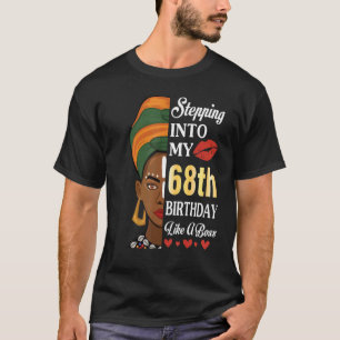 Camiseta Indo Ao Meu 68º Aniversário Como Um Chefe De 68 An