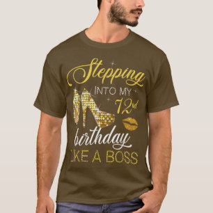 Camiseta Indo Ao Meu 72º Aniversário Como Um Chefe Feliz T