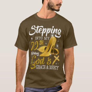Camiseta Indo Ao Meu Aniversário 70 Com Deuses Grace E