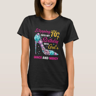 Camiseta Indo Ao Meu Aniversário 70 Com Deuses Grace E