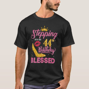 Camiseta Indo Ao Meu Aniversário De 44 Como Um Chefe De 44 