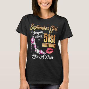 Camiseta Indo Ao Meu Aniversário De 51 ruas Como Um Chefe P