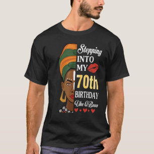 Camiseta Indo Ao Meu Aniversário De 70 Como Um Chefe 70 Ano