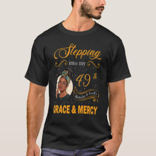 Camiseta Indo Ao Meu Quarenta E Nono Aniversário Como Uma R