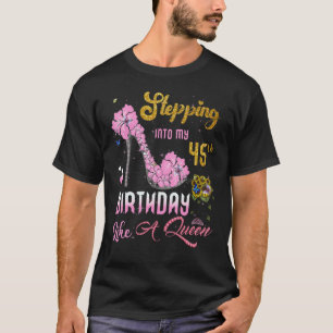Camiseta Indo Ao Meu Quarenta E Quinto Aniversário Como Uma