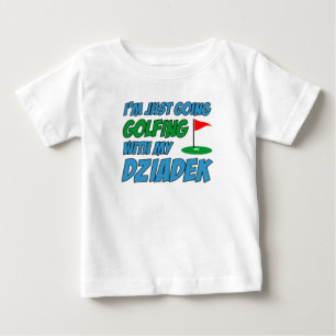 Camiseta Indo Golfar Com O Avô Polonês Dziadek