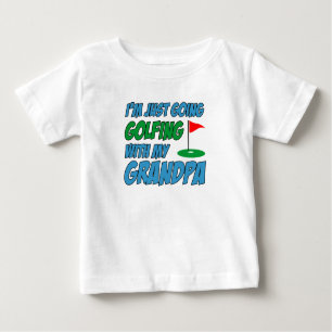 Camiseta Indo Golfe Com O Vovô Vovô