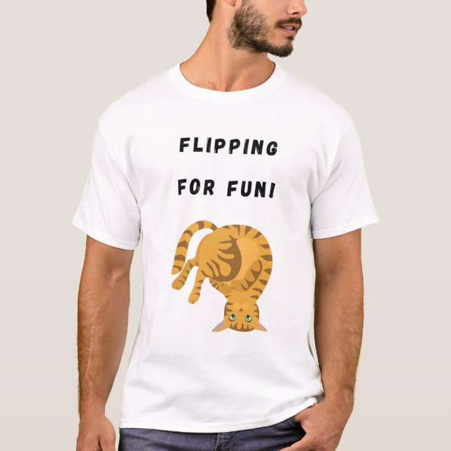 Camiseta Indo para a diversão! (Frente)