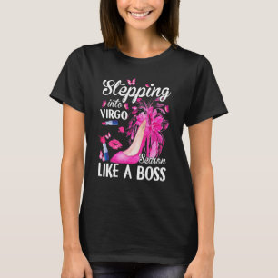 Camiseta Indo Para A Estação Virgo Como Um Chefe Zodiac Bir