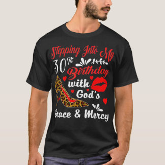 Camiseta Indo para a minha aniversário de 30 anos com a gra