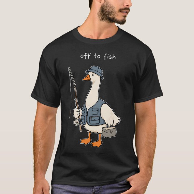 Camiseta Indo Pescar (Frente)