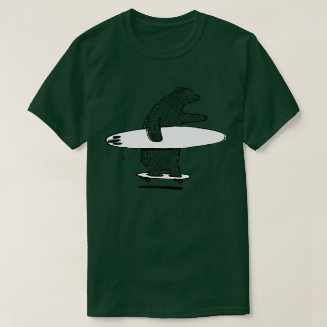 Camiseta Indo surfar (Frente do Design)