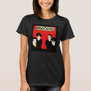 Camiseta indochine banda rock n roll Indochine banda po
