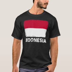 Camiseta Indonésia: Suporte a Pessoas indonésias Mulheres M