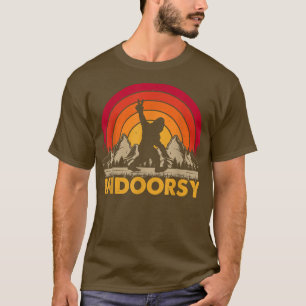 Camiseta Indoorsy Engraçado Introduz A Vida De Alguém Sasqu