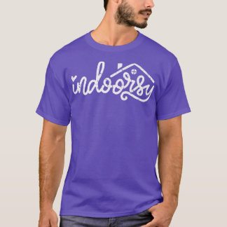 Camiseta Indoorsy Home Introduverte Vintage em Destaque