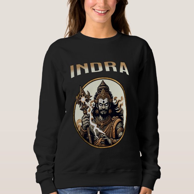 Camiseta Indra Hindu Deus e Rei do Hinduísmo Devas (Frente)