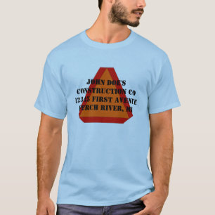 Camiseta Indústria da construção lenta da fazenda do sin