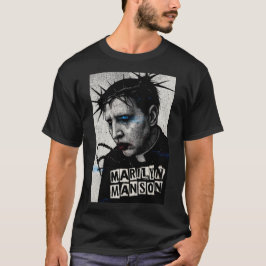 Camiseta  Industrial Goth Icon: Edgy Art Portrait