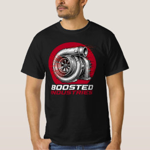 Camiseta Indústrias Boosted Presente Turbo Mecânico
