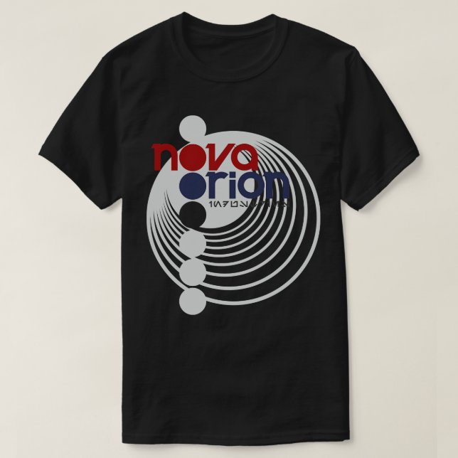 Camiseta Indústrias Nova Orion (Frente do Design)