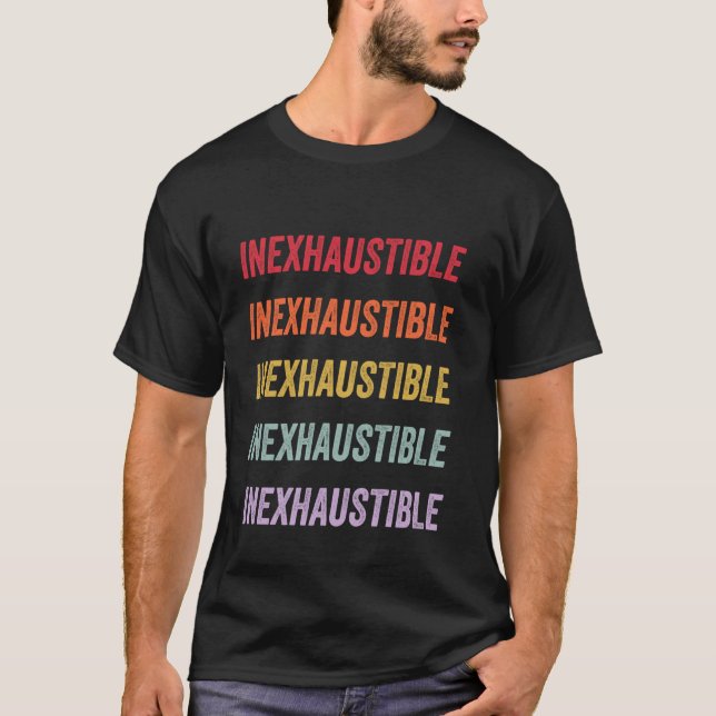 Camiseta Inexaurível (Frente)