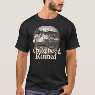 Camiseta Infância arruinada - O pântano da tristeza clás