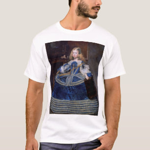 Camiseta Infanta Margarita Teresa vestido azul, Velazquez