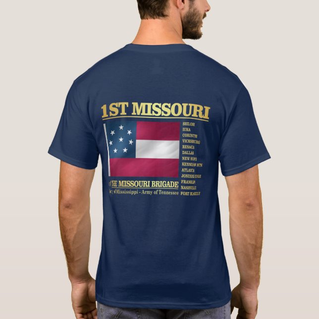 Camiseta Infantaria de 1rua Missouri (BA2) (Verso)