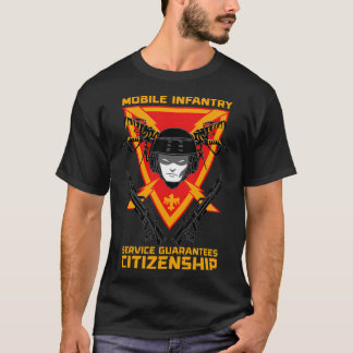 Camiseta Infantaria Móvel - Serviço Garante Cidadania
