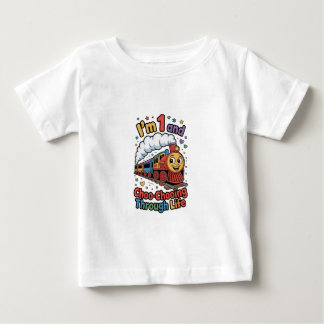 Camiseta Infantil 1º Aniversário Choo Chooing Atra