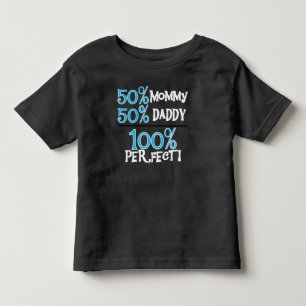 Camiseta Infantil 100 por cento aperfeiçoam o azul