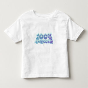 Camiseta Infantil 100 por cento impressionante