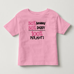 Camiseta Infantil 100% Rosa Perfeito