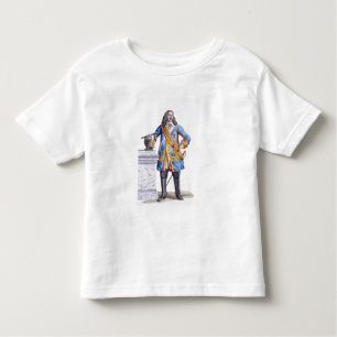 Camiseta Infantil 1608-70) duques de George Monke (de Albermarle de