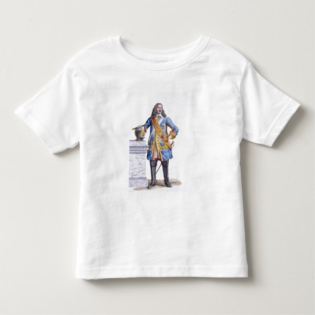 Camiseta Infantil 1608-70) duques de George Monke (de Albermarle de (Frente)