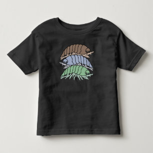 Camiseta Infantil - 3 Bicho-de-conta (vívido)
