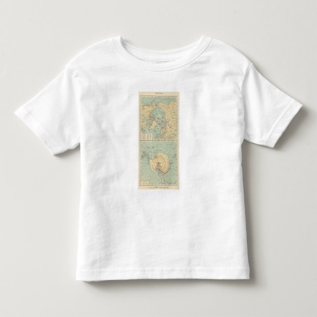 Camiseta Infantil 3 terras polares (Frente)