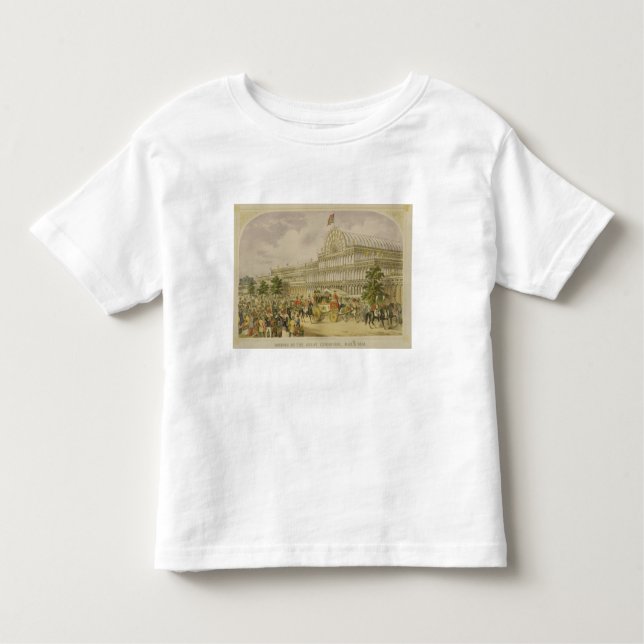 Camiseta Infantil A abertura da grande exposição, o 1º de maio de (Frente)