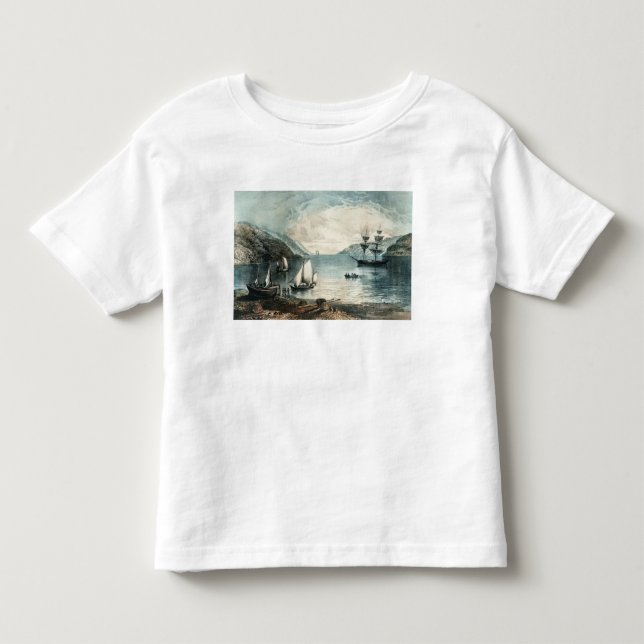 Camiseta Infantil A baía de Annapolis, c.1880 (Frente)