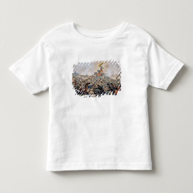 Camiseta Infantil A batalha de magenta (Frente)