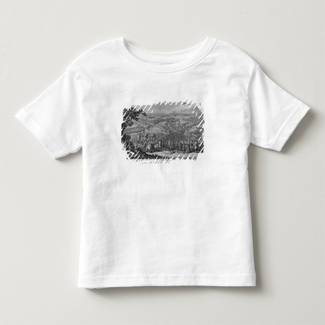 Camiseta Infantil A batalha de Poltava (Frente)