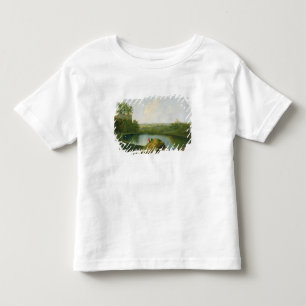 Camiseta Infantil A cabeça do lago Nemi (óleo em canvas)