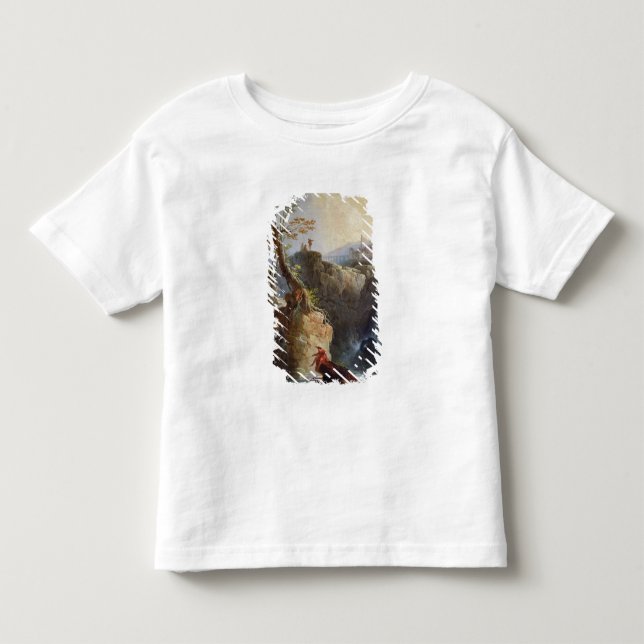 Camiseta Infantil A cachoeira, 1773 (Frente)